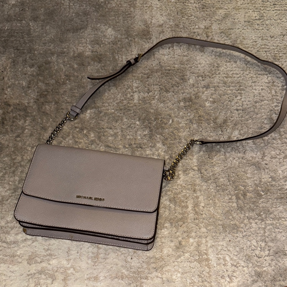 Michael Kors Gray Crossbody Bag